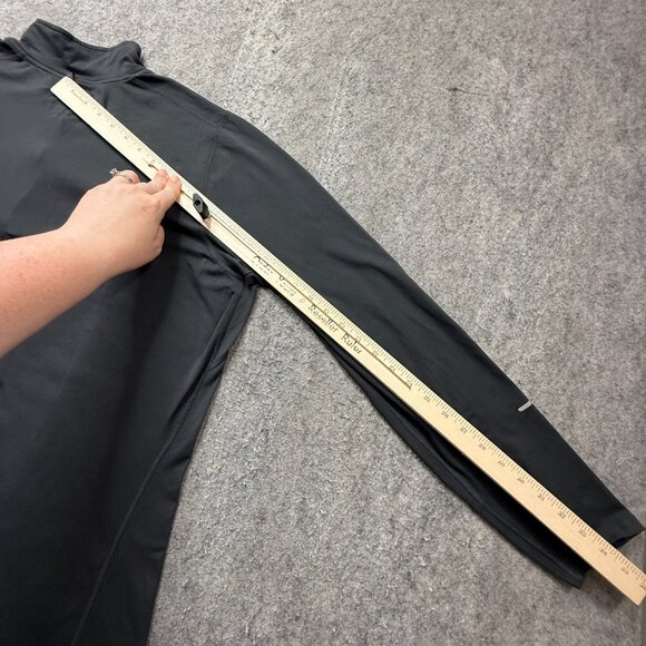 Nike Element 1/2 Zip Running Pullover Men XL Gray Reflective Long Sleeve - Picture 14 of 16